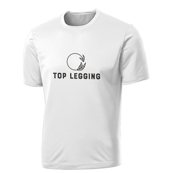 TOP LEGGING Men's White T Shirt